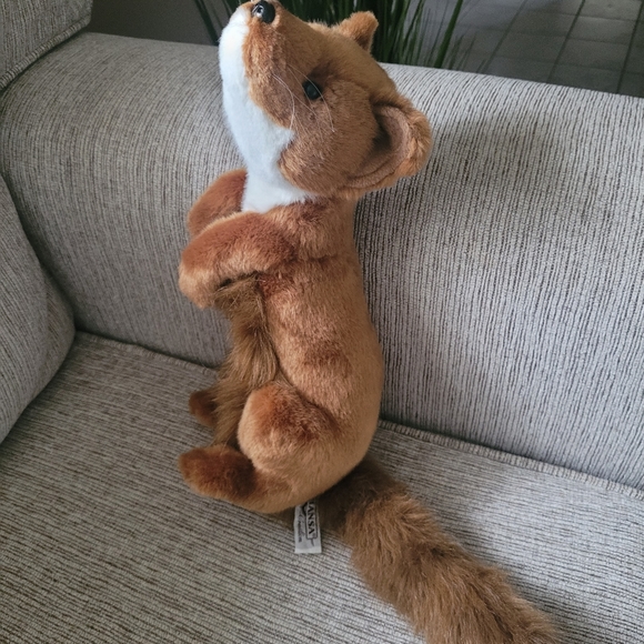 Hansa Creations Weasel 12" Realistic Plush - Picture 4 of 7